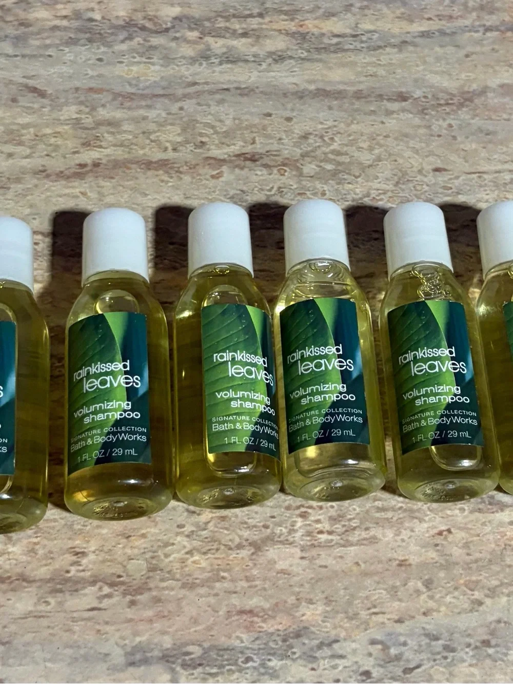 Bath & Body Works 6- Rain-Kissed Leaves Volumizing Shampoo - Travel Bottle